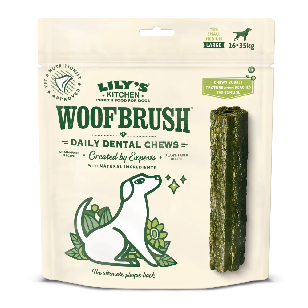 Large Woofbrush Dental Chew Multipack (329g)