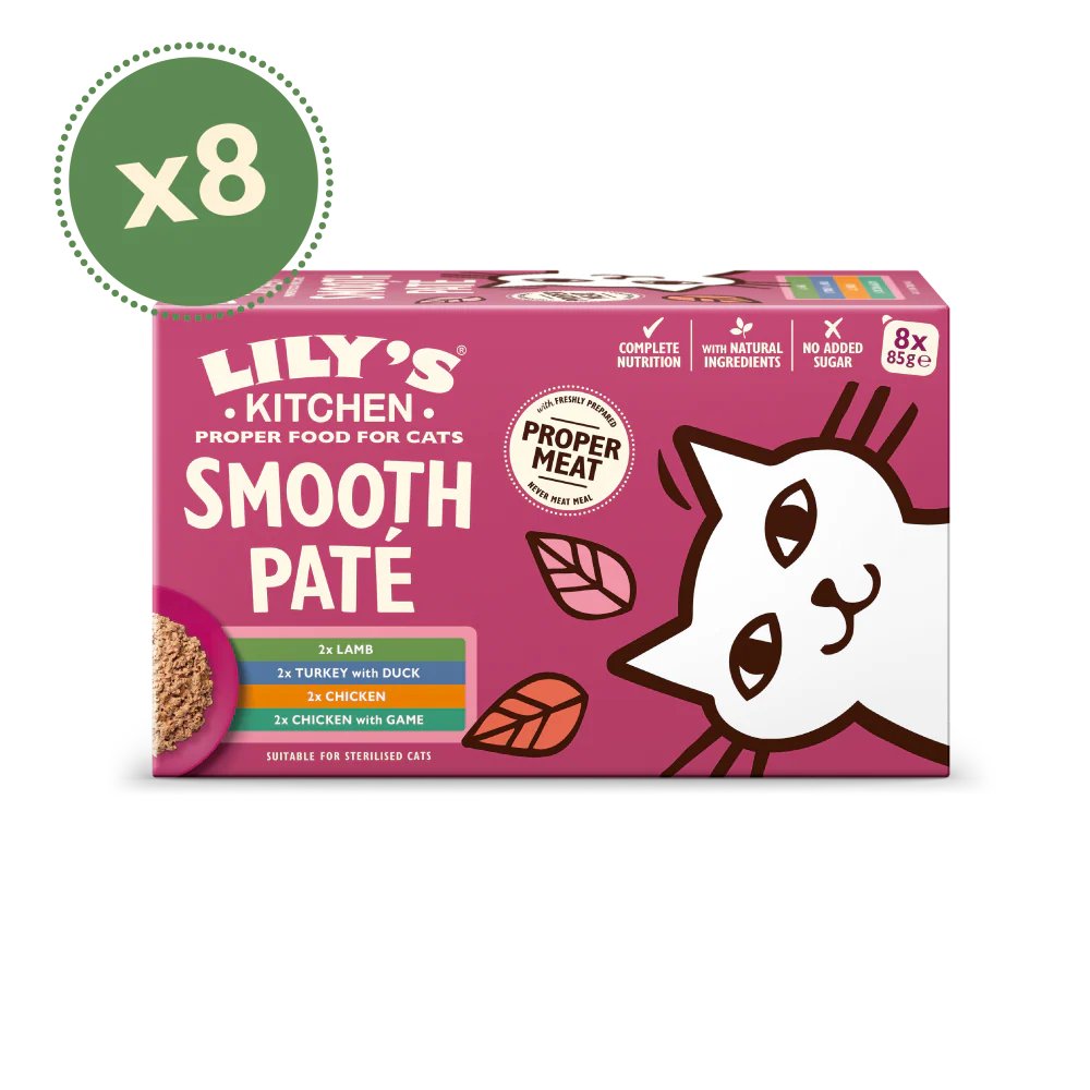 Paté Selection Multipack for Cats (8 x 85g)