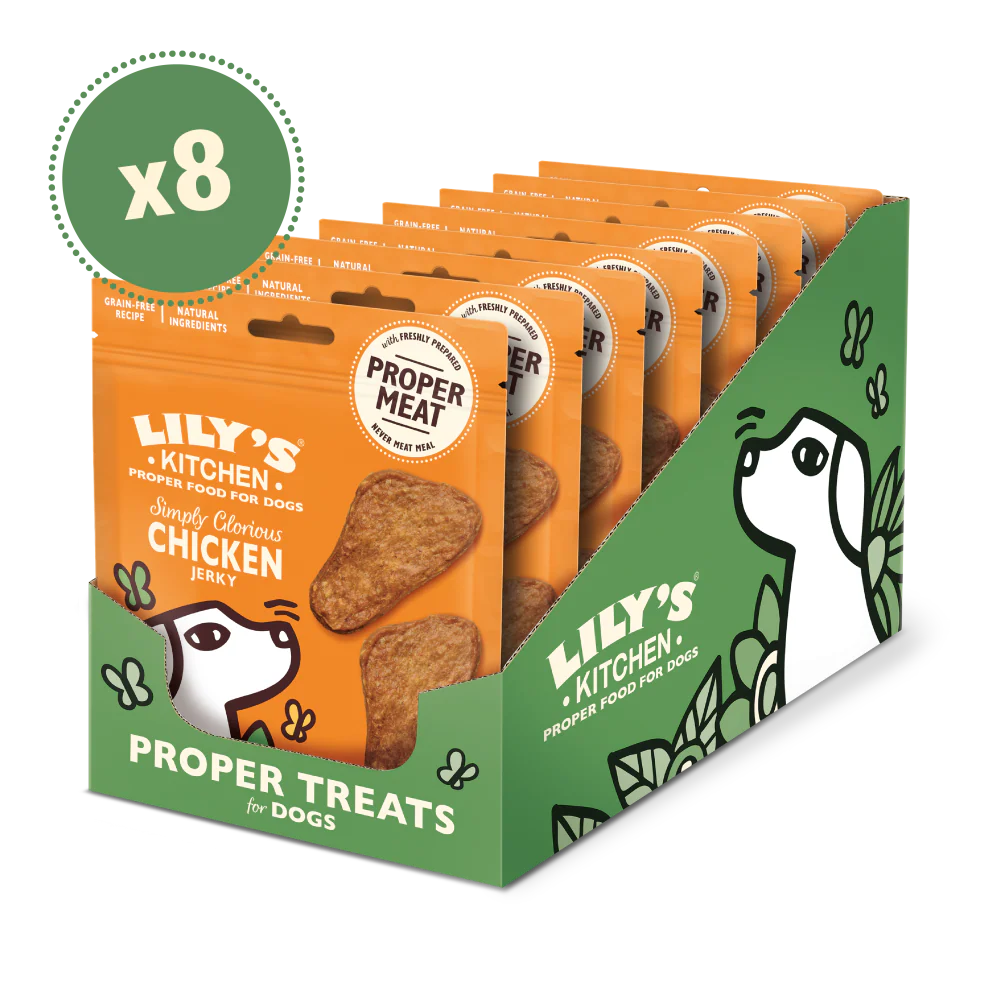 Simply Glorious Chicken Jerky (8 x 70g)