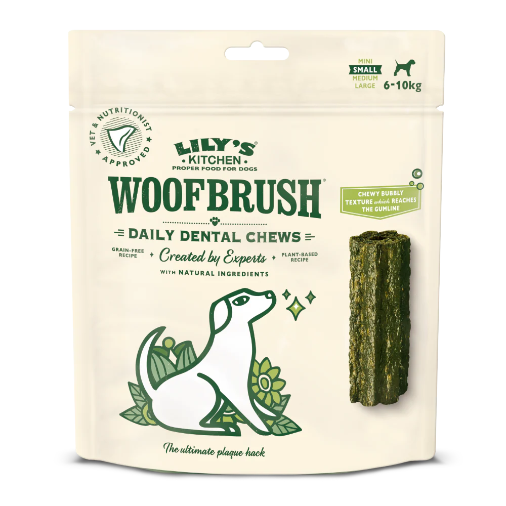 Small Woofbrush Dental Chew Multipack (154g)